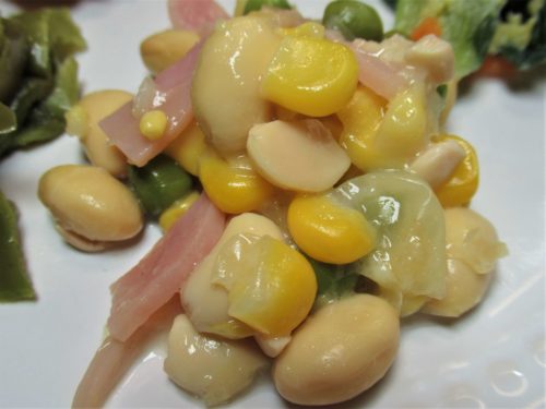 つるかめキッチン・大豆サラダ