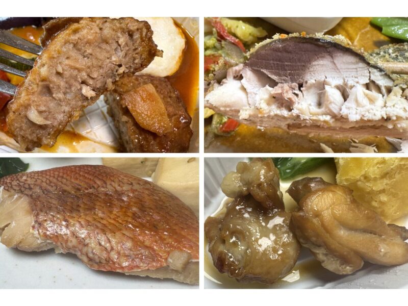 KITCHEN C%D 肉や魚のメニュー例