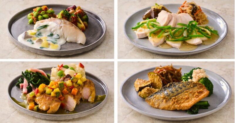 筋肉食堂DELIローカーボコースメニュー例