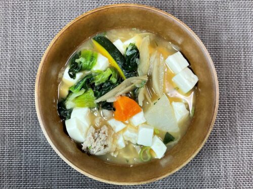 スープ食ヘルシー豚汁豆腐プラス