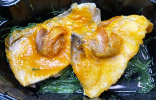 etsu真鯛と雲丹の黄金焼き