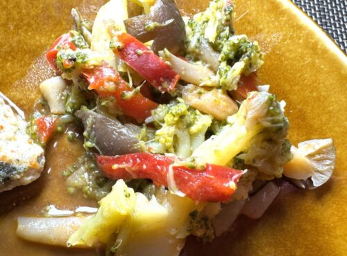 KITCHEN C&Dあじのグリルプレートの野菜