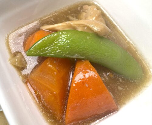 KITCHEN C&D赤魚の煮つけの野菜の煮物