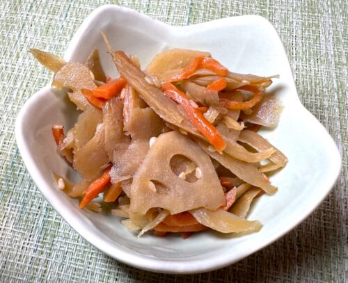 シェフの無添つくりおき・きんぴらごぼう