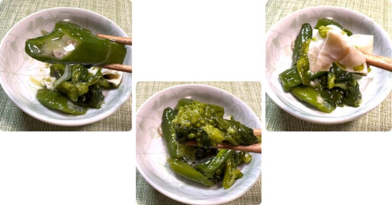 シェフの無添つくりおき・おくらと菜の花の煮びたし